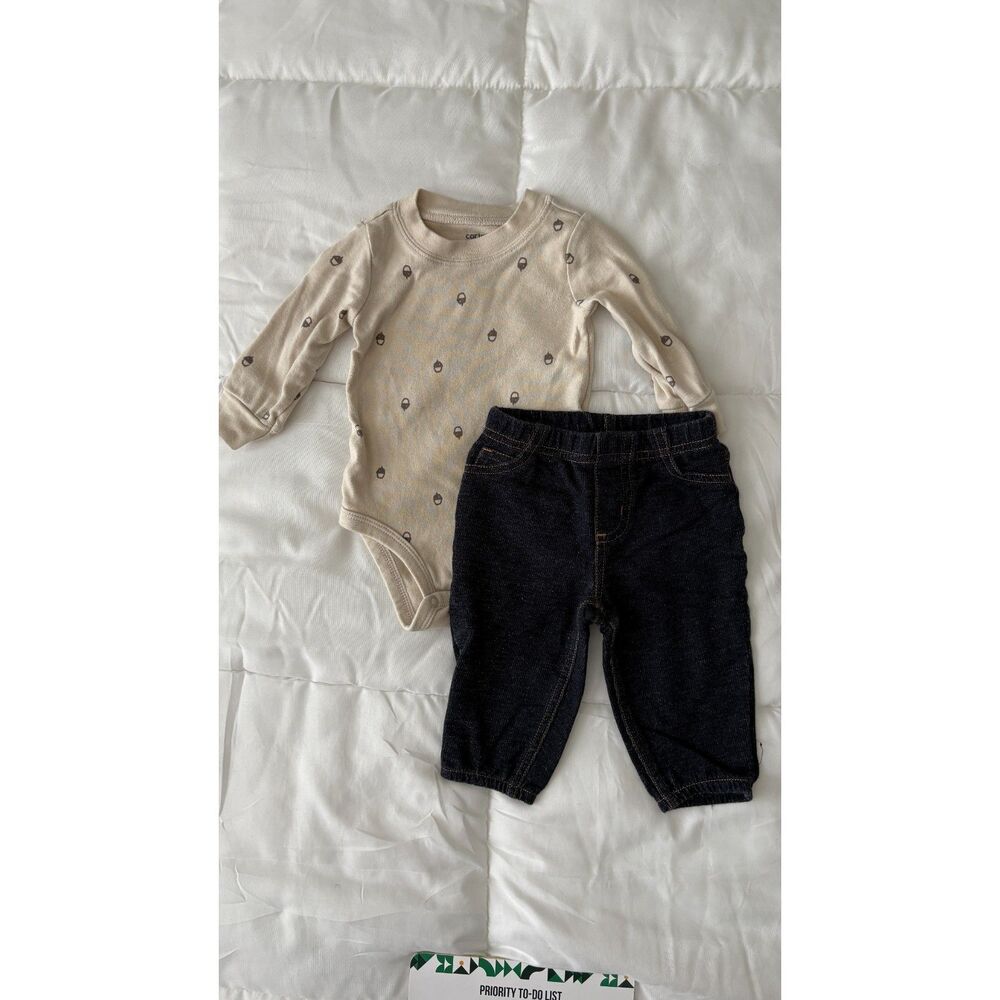 baby boy denim outfit